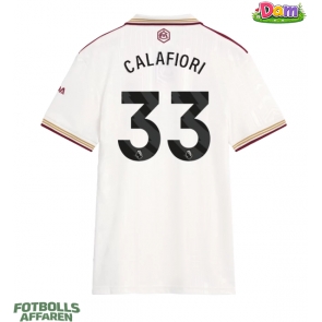 Arsenal Riccardo Calafiori #33 Tredje Tröja Kvinnor 2025-26 Kortärmad